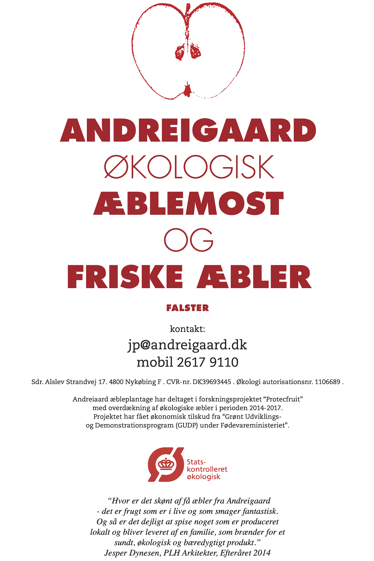 ANDREIGAARD Most & Æbler